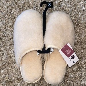 Secret Treasures Women’s Fluffy Scuff Slippers